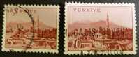 Turkey  1960  -  Mi.  1749 + 1762 - Used Stamps