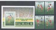 LESOTHO - 1986 WORLD CUP - V3701 - Lesotho (1966-...)