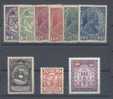 LIECHTENSTEIN - 9 INTERESTING STAMPS - V3730 - Neufs