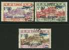 ● TUNISIA - 1930 - P.A. - N. 10 / 12  Usati , Serie Completa - Cat. ? €  - Lotto 5 - Posta Aerea