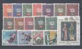 LIECHTENSTEIN - 3 COMPLETE SETS - V3770 - Used Stamps