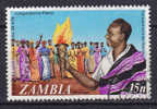 Zambia 1974 Mi. 122      15 N Geburtstag Von Birthday Of President Kaunda - Zambia (1965-...)