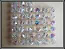 1 Perle Swarovski N° 5004 Facettée Cristal AB 10mm - Parels