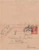 Carte Lettre  CL  Type Semeuse 10 C          14/08/1914 - Tarjetas Cartas