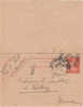 Carte Lettre  CL  Type Semeuse 10 C          14/08/1914 - Kaartbrieven