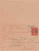 Carte Lettre CL  Type Semeuse 10 C       04/03/1915 - Kartenbriefe