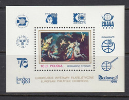 Poland 1979 MiNr. 2643(Block 78) Polen Art Painting Bernardo Strozzi Rape Of Europa 1s/sh MNH** 1,50 € - Desnudos