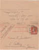 Carte Lettre CL Type Semeuse 10 C   19/08/1914 - Cartes-lettres
