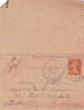 Carte Lettre CL Type Semeuse  10 C         20/08/1914 - Kaartbrieven