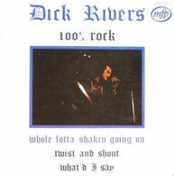 LP 33 RPM (12")  Dick Rivers / Otis Redding / Chuck Berry / Danyel Gérard / Fats Domino / Ray Charles  "  100% Rock  " - Rock