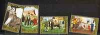 Thailand 2008 - Elephants, Set Of 4 Stamps, MNH - Elefanten