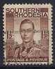 SOUTHERN RHODESIA 1937 1 1/2d KGV1 USED STAMP SG 42 (C125) - Southern Rhodesia (...-1964)