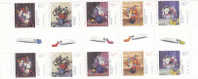 Australia-2011 Flowers Gutter Strip MNH - Cuadernillos