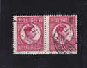 King Michael Of Romania Stamps In Pair Used. - Gebraucht