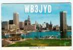 BALTIMORE - THE WORLD TRADE CENTER  - PAUL C.CLOUGH- Carte Radio - Baltimore