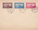 Aviation C. Raiu 1928 Stamps Full Set Obliteration In First Day 2 Iul 1928 Romania. - Covers & Documents