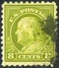 US #470 XF Used 8c Franklin Of 1916 - Oblitérés