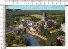 MAREUIL SUR LAY - L'Eglise Romane Et Le Pont Sur La Rivière Le LAY - Mareuil Sur Lay Dissais