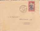 BATOURI - CAMEROUN - 1956 - Colonies Francaises,avion,lettre,m Arcophilie - Brieven En Documenten