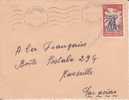 YAOUNDE - CAMEROUN - 1956 - Colonies Francaises - Avion - Lettre - Marcophilie - Storia Postale