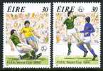 Ireland #799-800 MNH World Cup Soccer From 1990 - Ongebruikt