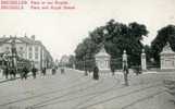 BRUXELLES...PARC ET RUE ROYALE.....CPA ANIMEE - Bossen, Parken, Tuinen