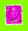 Timbre Oblitéré Used Stamp Selo Carimbado Usado 2 Ptas Franco Rojo ESPAGNR SPAIN 1955 - Usados