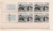 Bloc De 4  YT  1236 Chateau Fougeres Coin Daté  Du   24-12-59 - 1960-1969