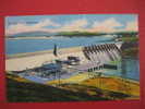 Douglas Dam  On French Broad River Tn 1958 Cancel   Linen---=========ref165 - Sonstige & Ohne Zuordnung