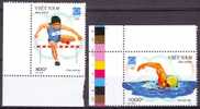 VIETNAM 2004 - J.O. D'Athènes 2004 - Neufs**/Mint - Coins De Feuille - Zomer 2004: Athene