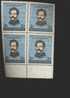 BRD / Bund ** 155 Rand Viererblock Ungefaltet Carl Schurz - Unused Stamps