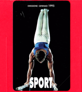 Nuova - MNH - ITALIA - Scheda Telefonica - Telecom - Sport - Gennaio 1995 - Ginnastica - Golden 396 - Openbaar Getekend