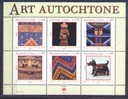 2003 - O.N.U. / UNITED NATIONS - GINEVRA / GENEVA - ARTE AUTOCTONA / INDIGENOUS ART. MNH - Blocks & Kleinbögen