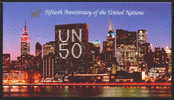 1995 -  O.N.U. / UNITED NATIONS - CINQUANTESIMO DELLE NAZIONI UNITE / FIFTY YEAR OF THE UNITED NATIONS. MNH - Postzegelboekjes
