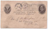 Postal Card One Cent - Mckinley - 1906 - Presidentes