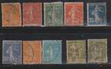 France Used 15 Stamps, As Scan - Collections