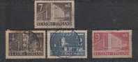 Finland Used 1939, 1942, 4 Stamps - Usados