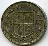 Maurice Mauritius 1 Rupee 1987 KM 55 - Maurice