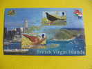 3988 Snake Ile Island Arte Map Dove Oiseau Bloc Exposition Philatélique Internationale 2001 Hong Kong - Serpents