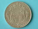 1917 - HALF CROWN / KM 818.1 ( For Grade, Please See Photo ) ! - K. 1/2 Crown