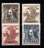 CS 1948 Mi 535-8 ** - Unused Stamps