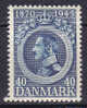 Denmark 1945 Mi. 288     40 Ø Geburtstag Von Birthday Of König King Christian X. MH* - Neufs