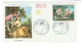 FDC France 1970 Y&Tellier 1652 Le Printemps, Oeuvre De F.Boucher - 1970-1979