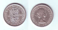 Great Britain 1 Shilling 1958 (English Shield) - I. 1 Shilling