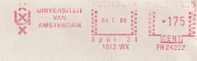 A6 Netherlands 1988. Amsterdam University Machine Stamp Cut - Franking Machines (EMA)