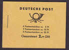 Germany Deutsche Post DDR 1960 MH-MiNr. 3 Markenheftchen Booklet (5 Scans) MNH** - Markenheftchen