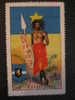 CONGO Leon Lion Native KONGO STAAT Germany Poster Stamp Label Vignette Viñeta - Otros & Sin Clasificación