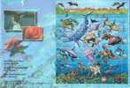 United Nations Unies New York 20 May 1998 Ocean Whale Turtle Fish Medusa Squale Pieuvre - Unclassified