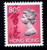 Hong Kong Elizabeth II 1992 80c Definitive, MNH - Ungebraucht