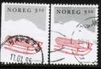 NORWAY   Scott #  1070-1  VF USED - Used Stamps